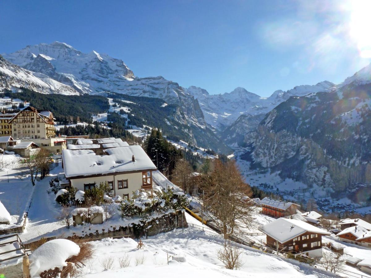 Apartment Fortuna By Interhome Wengen Eksteriør billede