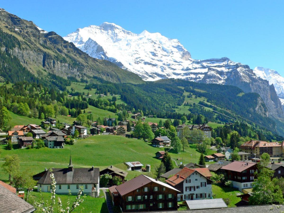 Apartment Fortuna By Interhome Wengen Eksteriør billede